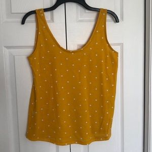 Yellow Polka Dot Tank